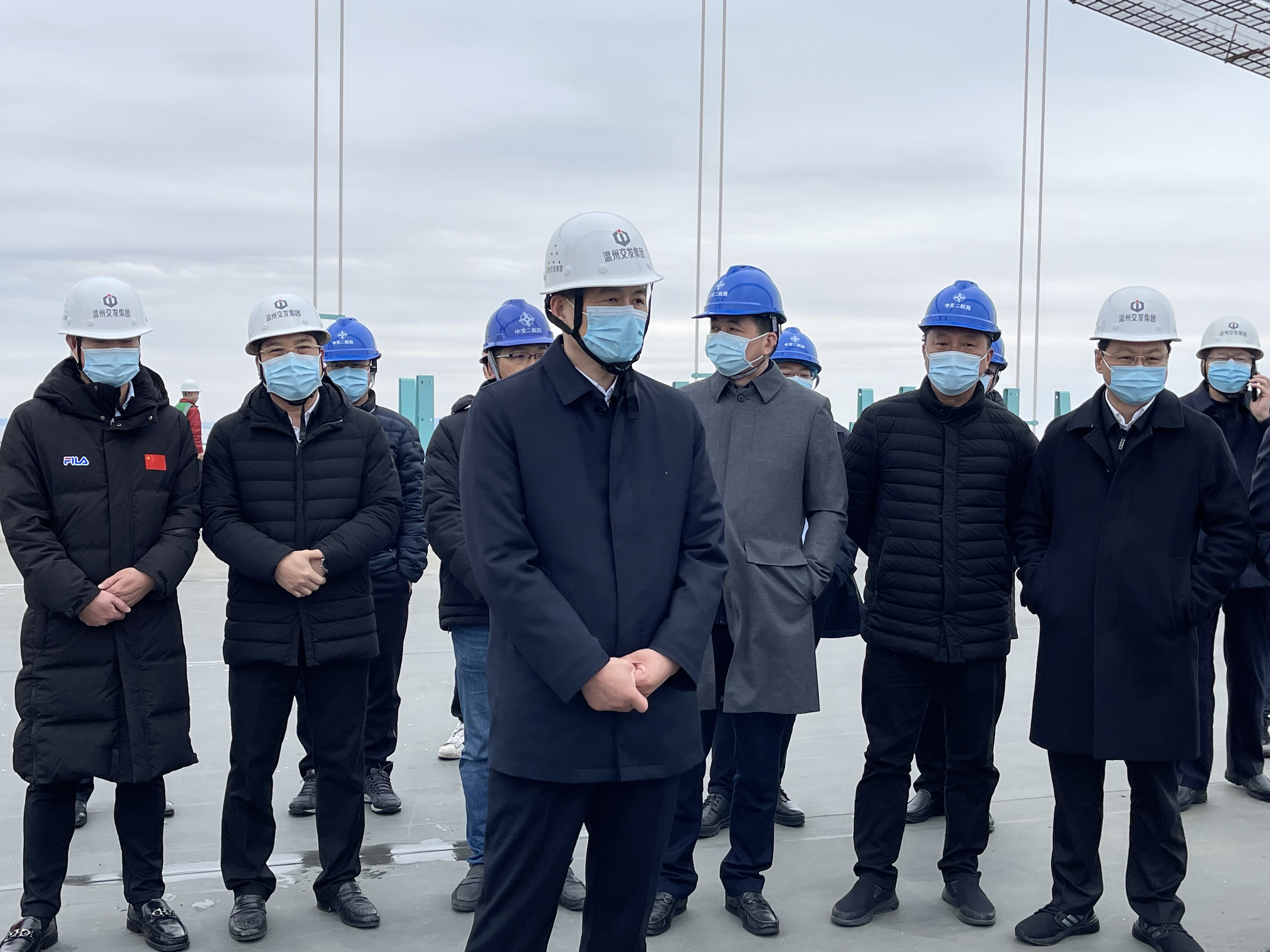 選用圖片：浙江省委常委、溫州市委書(shū)記劉小濤到溫州甌江北口大橋項(xiàng)目調(diào)研.jpg
